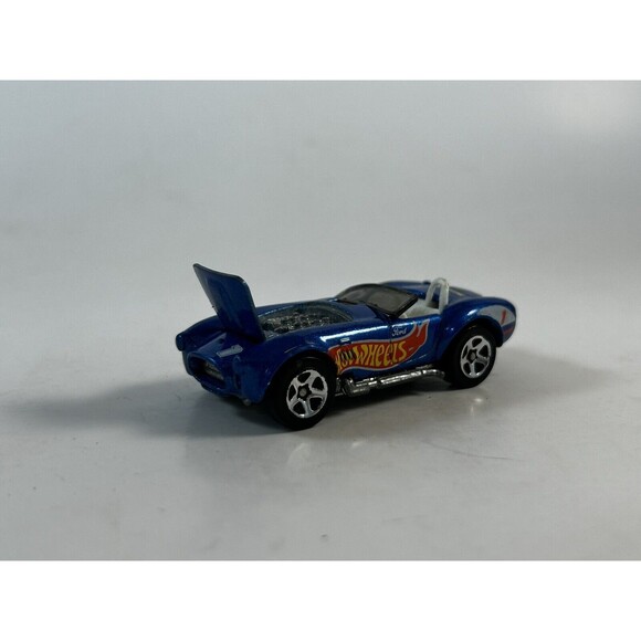 1982 Hot Wheels Ford Shelby Cobra Convertible 1:64 Diecast Metallic Blue - Picture 5 of 8